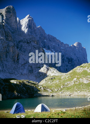 Lake Coldai Trentino - Südtirol-Italien Stockfoto