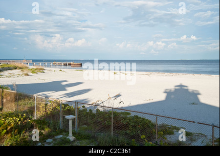 Blick vom Leuchtturm Boca Grande auf Gasparilla Island FL Stockfoto