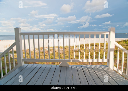 Blick vom Leuchtturm Boca Grande auf Gasparilla Island FL Stockfoto