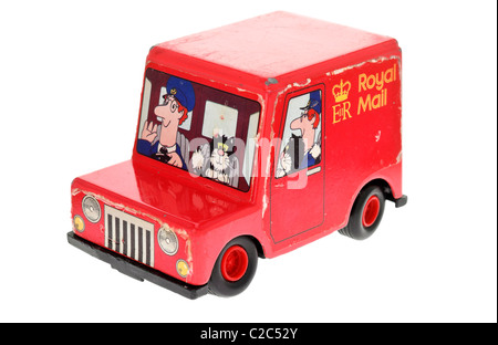 Postbote Pat Spielzeugauto Stockfoto