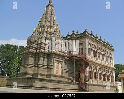 Lord Shiva-Tempel am Mahadji Shinde Chatri, Wanawadi, Pune, Maharashtra, Indien Stockfoto