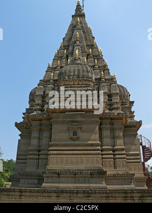 Lord Shiva-Tempel am Mahadji Shinde Chatri, Wanawadi, Pune, Maharashtra, Indien Stockfoto