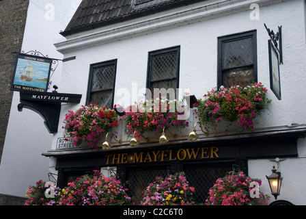 Das Mayflower öffentlichen Haus Rotherhithe, London SE1 Stockfoto