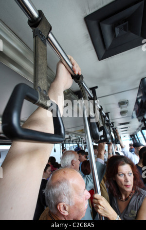 Türkei - Istanbul, 28 / 09 / 2008, städtischer Personenverkehr Stockfoto