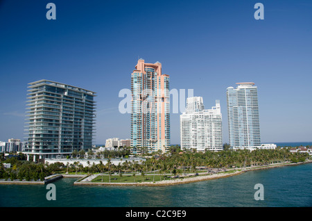 Florida, Miami. Miami Beach. Stockfoto