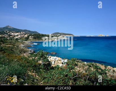 Ille Rousse Korsika Frankreich Stockfoto