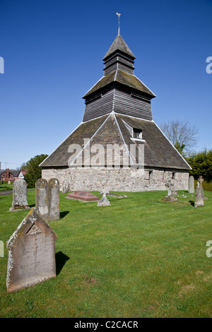 Die separate Bell Tower von Str. Marys Kirche, Pembridge, Herefordshire Stockfoto