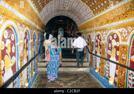 Ambarawa-Tunnel, Zahntempel, Kandy, Zentralprovinz, Sri Lanka Stockfoto