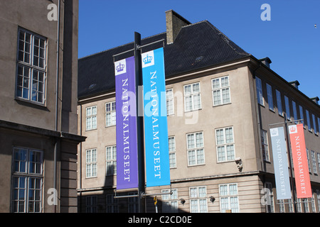 Das Nationalmuseum in Kopenhagen, Dänemark. Stockfoto