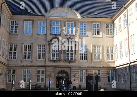 Haupteingang des Nationalmuseum Kopenhagen, Dänemark Stockfoto