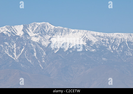 Kalifornien. Panamint Range in der Nähe von Badwater Basin, Death Valley National Park. Stockfoto