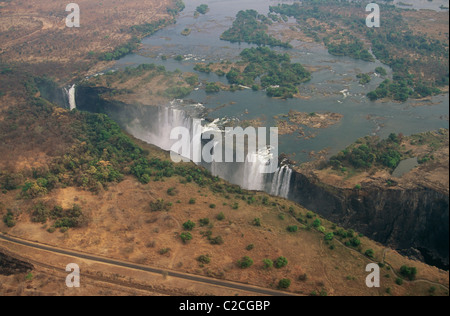 Viktoriafälle, Simbabwe Stockfoto