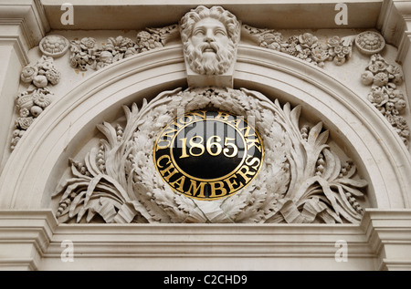 Union Bank Kammern bei 61 Carey Seitenstraße der Chancery Lane, London WC2, England Stockfoto