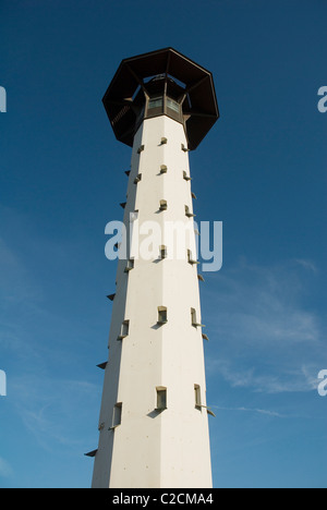 Leuchtturm, Torredembarra. Tarragona Provinz, Katalonien, Spanien Stockfoto