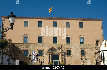 Torredembarra Burg. Provinz Tarragona, Spanien Stockfoto