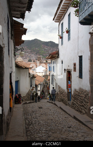 San Blas Fläche von Cusco, Peru Stockfoto