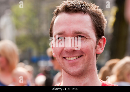 Niall Kelly ehemaligen SDLP Hofrat für Belfast City Council Stockfoto