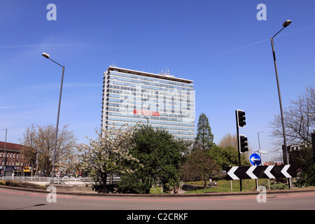 Tolworth Turm, entworfen von dem Architekten Richard Seifert in Surbiton, England, UK Stockfoto