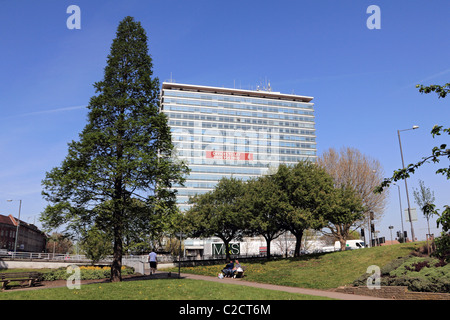 Tolworth Turm, entworfen von dem Architekten Richard Seifert in Surbiton, England, UK Stockfoto