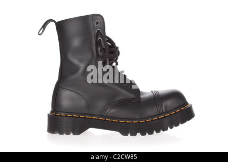 Dr. Martens Stiefel (8761 Modell) Profil Stockfoto