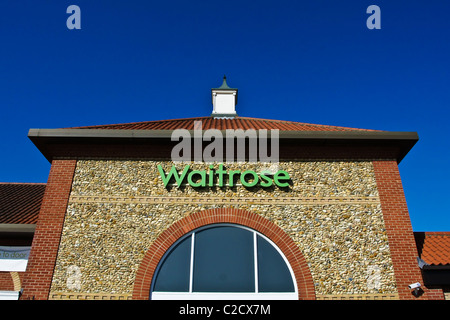 Waitrose-Supermarkt in Bury St Edmunds Stockfoto