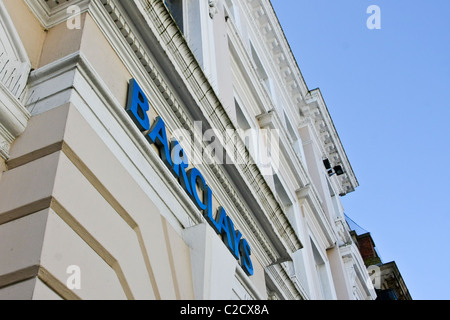 Barclays Bank-Filiale in Bury St Edmunds Stockfoto