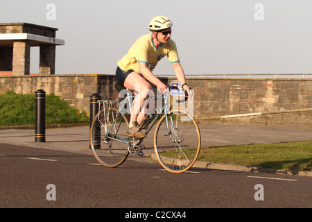 Burnham on Sea, Triathlon, April 2011 Stockfoto