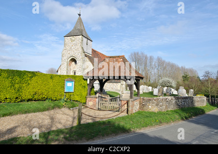 St. Nikolaus Kirche von England Itchenor.  Hafen von Chichester, West Sussex Stockfoto