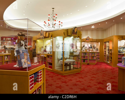 American Girl Place Store Interieur, Fifth Avenue, New York Stockfoto