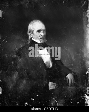 Präsident James K. Polk Stockfoto