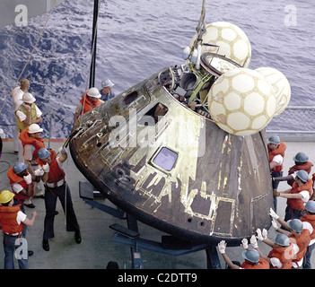 Apollo 13-Command-Modul Stockfoto