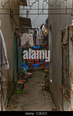 Hanoi, Vietnam - Haus von der durchschnittlichen Vietnam person Stockfoto