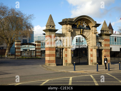 HMS Nelson Royal Navy naval base Portsmouth (Hampshire) England Stockfoto