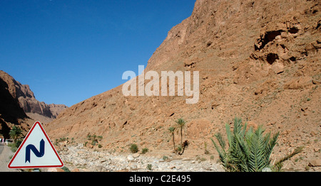 Dades Tal, Ouarzazate Province, Sous-Massa-Draa, hoher Atlas, Marokko, Afrika, Stockfoto