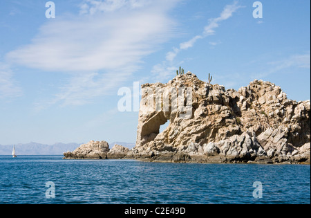 "Elephant Rock", Punta Colorado, Sea of Cortez, Baja California, Mexiko Stockfoto