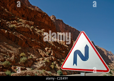 Dades Tal, Ouarzazate Province, Sous-Massa-Draa, hoher Atlas, Marokko, Afrika, Stockfoto