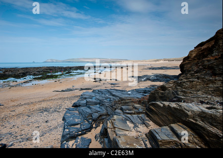 Konstantin Bay, Cornwall, Vereinigtes Königreich Stockfoto