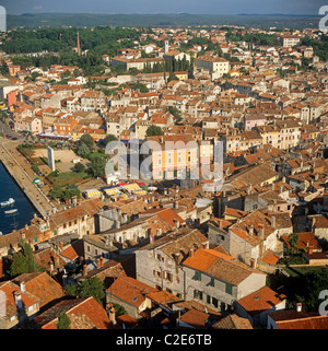 Rovinj Istrien Kroatien Stockfoto