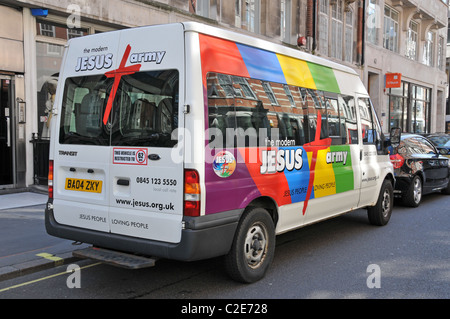 Der Jesus Army Hauptsitz London Jesus Army Centre Stockfoto