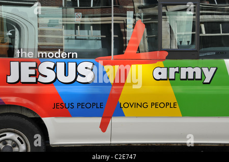 Der Jesus Army Hauptsitz London Jesus Army Centre Stockfoto