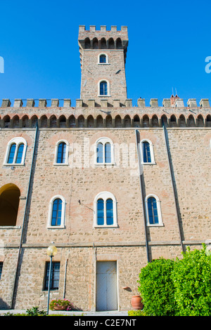 Castello Pasquini in Castiglioncello, in der Nähe von Livorno, Italien Stockfoto