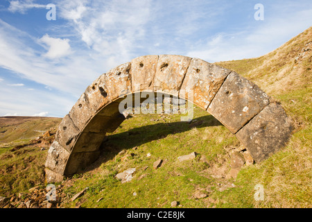 Süd-Stein-Öfen, alte Öfen verwendet, um die Eisenstein abgebaut im Rosedale in den North York Moors, UK calcine. Stockfoto