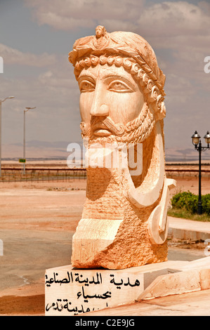 Septimus Odainat, der König von Palmyra Syrien Camel Race Star Track syrischen Stockfoto