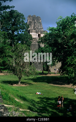 Tikal El Petén, Guatemala Stockfoto