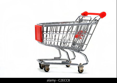 Leer Warenkorb. Stockfoto