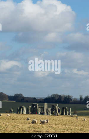 Stonehenge Wiltshire England Stockfoto