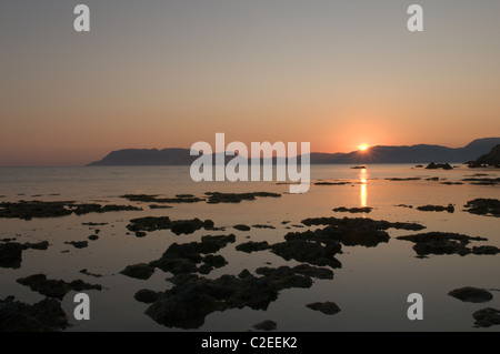 Dafni Strand Zakynthos Griechenland Stockfoto