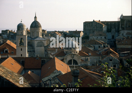 Dubrovnik Dalmatien Kroatien Stockfoto