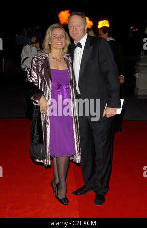 Tessa Campbell Fraser und Rory Bremner Cartier Abendessen anlässlich der Wiedereröffnung der Cartier-Flaggschiff in der Bond Street zu speichern, Stockfoto