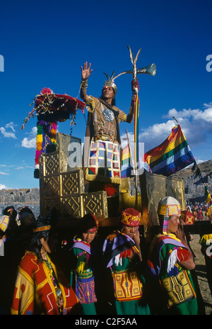 Cusco-hohen Anden-Peru Stockfoto